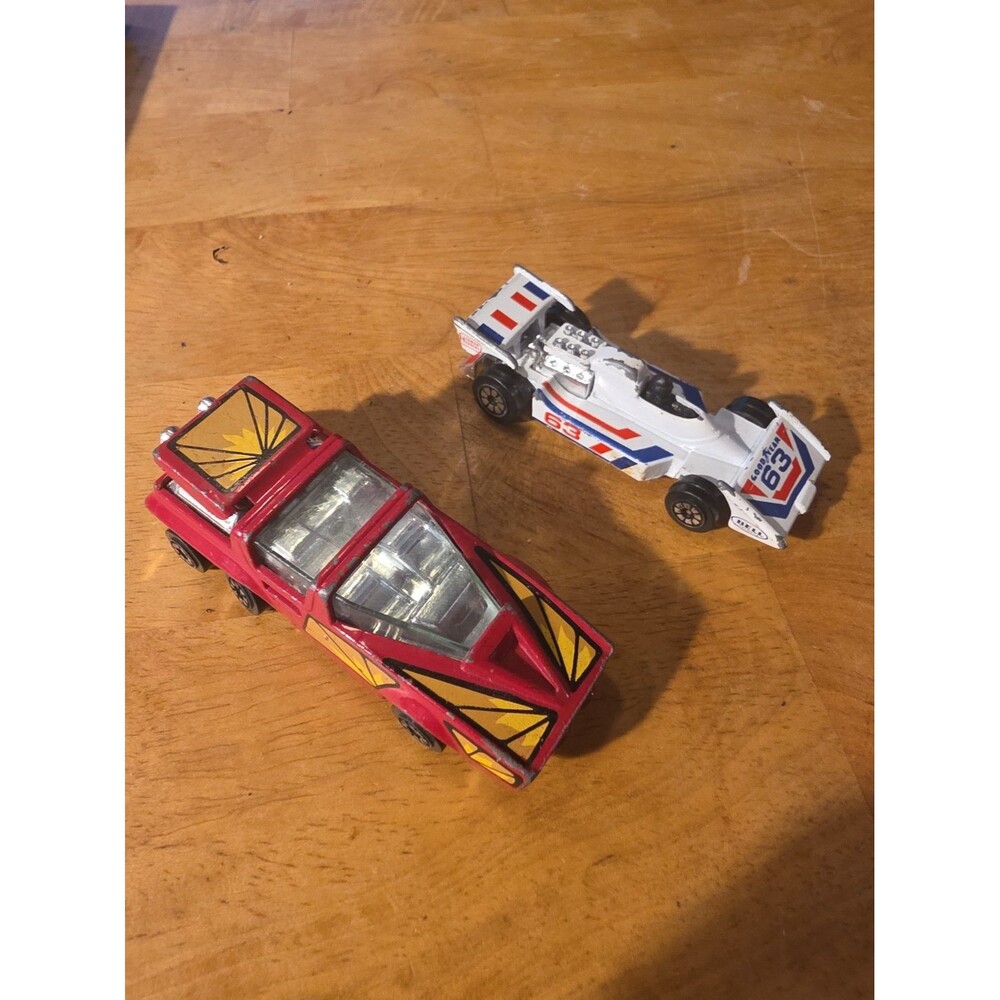 2 1980 Fast 111s Diecast Cars Formula 1 6 Wheel Future Space